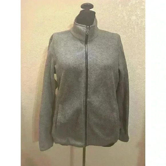 Crivit European Women’s Purple 5 in 1 Outdoor Performance Jacket Zipout Fleece L - Picture 3 of 12